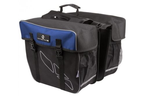 Sakwa rowerowa M-WAVE Amsterdam tylna czarno-niebieska - Outlet Sakwa rowerowa M-WAVE Amsterdam tylna czarno-niebieska - Outlet